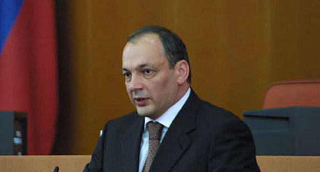 Dagestan presidential candidate Magomedsalam Magomedov. Photo by Dagestan public assembly press service. Dagestan presidential candidate Magomedsalam Magomedov. Photo by Dagestan public assembly press service.