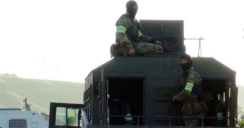 Law enforcers during CTO in Baksan District of Kabardino-Balkaria. Photo: http://nac.gov.ru/nakmessage/2015/06/06/v-khode-kto-v-baksanskom-raione-kabardino-balkarii-neitralizovano-dvoe-bandito.html