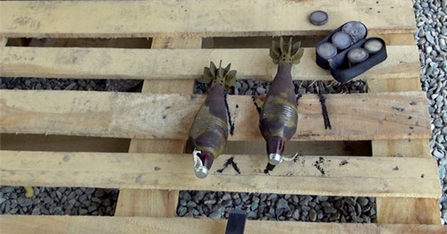 Weapons. Photo: Federal Security Service Directorate for Kabardino-Balkaria. Weapons. Photo: Federal Security Service Directorate for Kabardino-Balkaria.