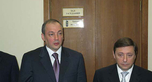 Magomedsalam Magomedov (left). Photo by the "Caucasian Knot" Magomedsalam Magomedov (left). Photo by the "Caucasian Knot"