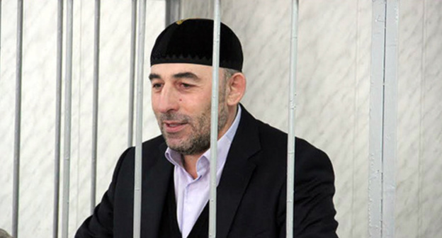 Kurman-Ali Baichorov at the court session, January 2015. Photo by Akhmed Aldebirov for the ‘Caucasian Knot’. 