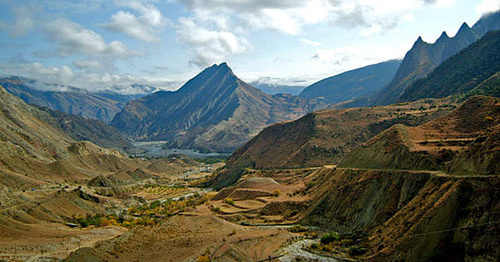 Mountains in Gergebil District of Dagestan. Photo by Akhmednabi Akhmednabiev for the ‘Caucasian Knot’. 