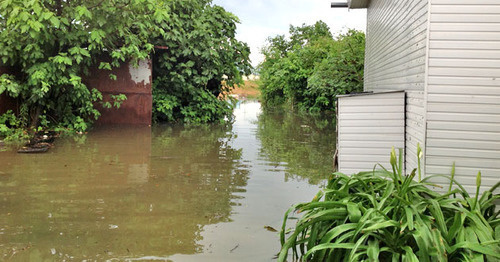 No. 5A in Akatsij Street after the flooding. Sochi, June 28, 2015. Photo by the tenant Yuliya Saltykova