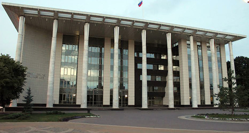 The building of the Krasnodar Regional Court. Photo by Akhmed Aldebirov for the "Caucasian Knot"