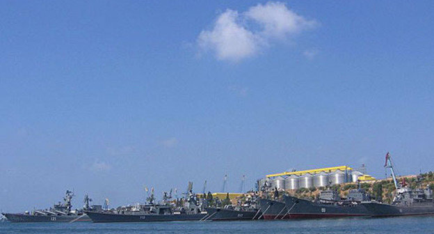 Vessels of Black Sea Fleet of the Russian Federation naval forces. Photo by http://ru.wikipedia.org