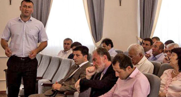 The session of the Parliament of South Ossetia. July 17, 2015. Photo ttp://www.parliamentrso.org
