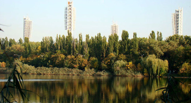 On of the Karasun Lakes in Krasnodar. Photo: Yuriy75 https://ru.wikipedia.org On of the Karasun Lakes in Krasnodar. Photo: Yuriy75 https://ru.wikipedia.org