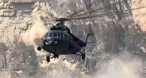 Special forces helicopter during special operation in Dagestan. Photo: http://nac.gov.ru/nakmessage/2015/08/18/v-dagestane-neitralizovan-glavar-bandgruppy-kto-prodolzhaetsya.html Special forces helicopter during special operation in Dagestan. Photo: http://nac.gov.ru/nakmessage/2015/08/18/v-dagestane-neitralizovan-glavar-bandgruppy-kto-prodolzhaetsya.html