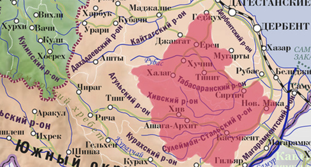 Map of the territory under CTO. The "Caucasian Knot" Map of the territory under CTO. The "Caucasian Knot"