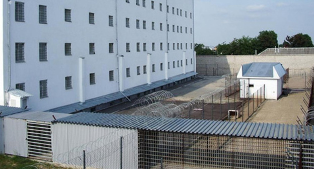 The territory of the SIZO (pre-trial prison) no. 1 of Nalchik. Photo: the Russia's UFSIN (the Department of the Russian Federal Penitentiary Service) for KBR http://www.07.fsin.su/structure/sizo.php The territory of the SIZO (pre-trial prison) no. 1 of Nalchik. Photo: the Russia's UFSIN (the Department of the Russian Federal Penitentiary Service) for KBR http://www.07.fsin.su/structure/sizo.php