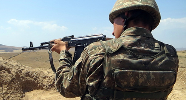 On the contact line in the Karabakh conflict zone. The Defence Army of Nagorno-Karabakh. August 19, 2014. Photo by Alvard Grigoryan for the "Caucasian Knot" On the contact line in the Karabakh conflict zone. The Defence Army of Nagorno-Karabakh. August 19, 2014. Photo by Alvard Grigoryan for the "Caucasian Knot"