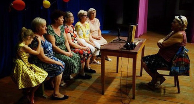 Ensemble "Kazachka", village of Ekaterinodarskaya, Kabardino-Balkaria, August 2015. Photo: http://vk.com/ored_recordings