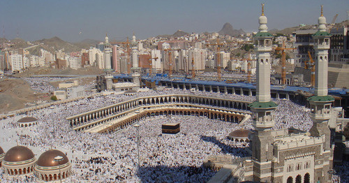 Al-Haram Mosque. Photo: Al Jazeera English https://ru.wikipedia.org Al-Haram Mosque. Photo: Al Jazeera English https://ru.wikipedia.org