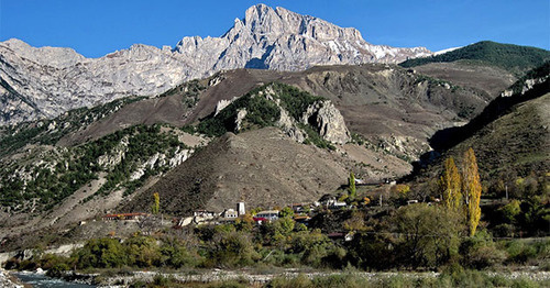 Alagir District. North Ossetia. Photo: Iosif Korotky https://ru.wikipedia.org/ Alagir District. North Ossetia. Photo: Iosif Korotky https://ru.wikipedia.org/
