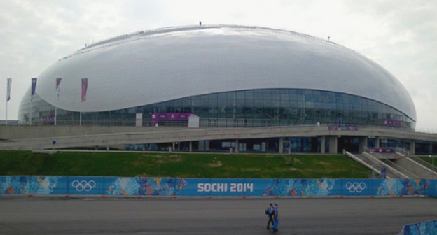 The Bolshoy Ice Dome in Sochi, February 17, 2014. Photo by Grigory Shvedov for the ‘Caucasian Knot’. 
