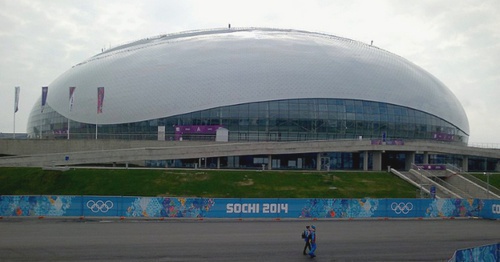 The Bolshoy Ice Dome in Sochi, February 17, 2014. Photo by Grigory Shvedov for the ‘Caucasian Knot’. 