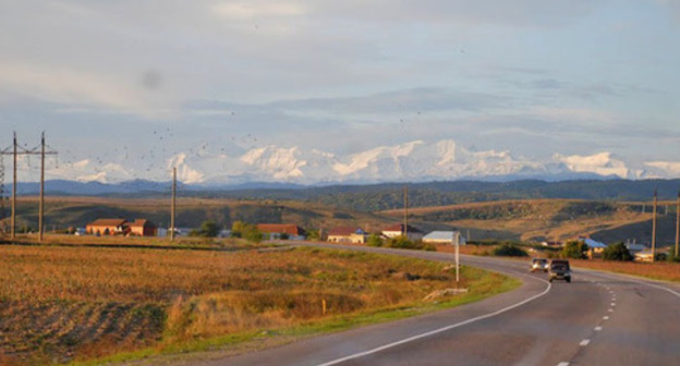 The village of Islamei, the Baksan District of KBR. Photo: KBR-chik https://ru.wikipedia.org/