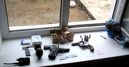 Weapons, ammunition. Photo: http://nac.gov.ru Weapons, ammunition. Photo: http://nac.gov.ru