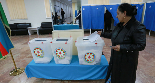 At the polling station. Photo by Aziz Karimov for the "Caucasian Knot" At the polling station. Photo by Aziz Karimov for the "Caucasian Knot"