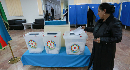 At the polling station. Photo by Aziz Karimov for the "Caucasian Knot"