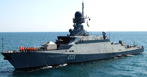 Small guided missile ship "Grad Sviyazhsk". Photo https://ru.wikipedia.org