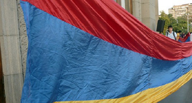 Rally against rise of electricity tariffs, Yerevan, September 11-12, 2015. Photo by Armine Martirosyan for the ‘Caucasian Knot’. 