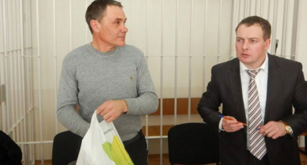 Evgeny Vitishko (to the left) and his advocate Sergey Loktev. Photo http://freevitishko.org/ru/?paged=2 Evgeny Vitishko (to the left) and his advocate Sergey Loktev. Photo http://freevitishko.org/ru/?paged=2