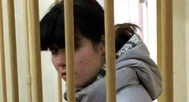 Alexandra Ivanova (Varvara Karaulova). Photo: the press service of the Lefortovo Court of Moscow Alexandra Ivanova (Varvara Karaulova). Photo: the press service of the Lefortovo Court of Moscow