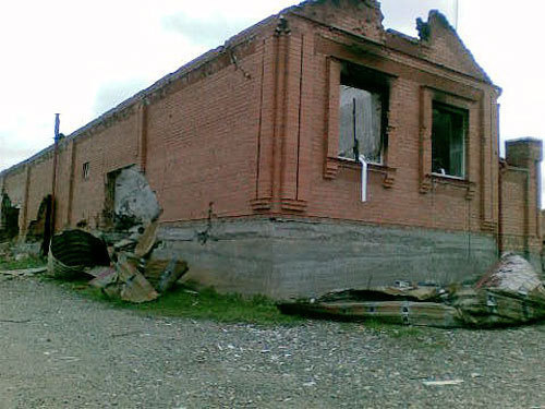 Kartoevs' household - ruined and burnt down. Ingushetia, Ekazhevo, April 2010. Photo by the "Caucasian Knot" Kartoevs' household - ruined and burnt down. Ingushetia, Ekazhevo, April 2010. Photo by the "Caucasian Knot"