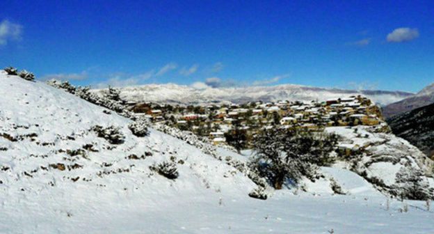 The village of Kharachi of the Untsukul District of Dagestan. Photo: Akhmed Magomedov http://www.odnoselchane.ru/