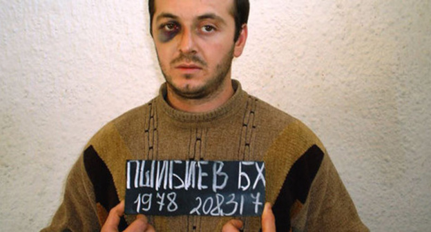 The convict Batyr Pshibiev. Photo: Sergey Khazov-Cassia (RFE/RL)