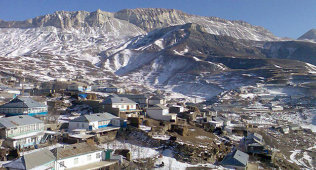The mountain of Bakhargan, the village of Andi, Dagestan. Photo: http://odnoselchane.ru/?page=photos_of_category&amp;sect=306&amp;pg=4&amp;com=photogallery