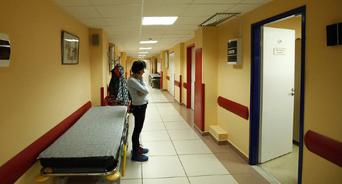 A hospital corridor. Photo: https://www.yuga.ru/news/388538/