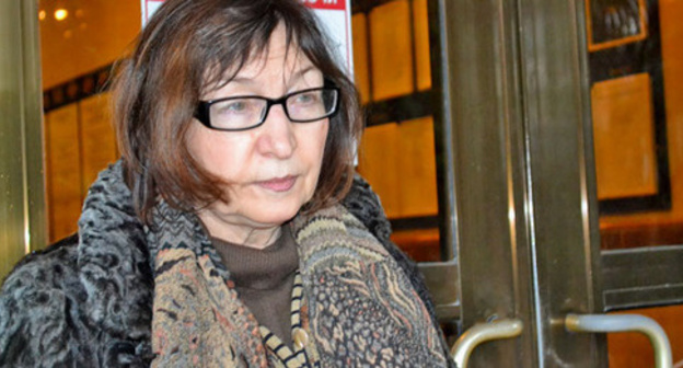 Olga Kozinskaya at the court. Photo by Svetlana Kravchenko for the "Caucasian Knot"