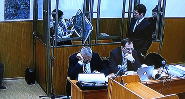 Nadezhda Savchenko in the City Court of Donetsk, February 1, 2016. Photo by Konstantin Volgin for the ‘Caucasian Knot’. 