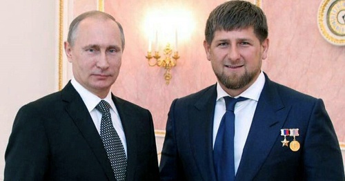 Russian President Vladimir Putin and head of Chechnya Ramzan Kadyrov. Photo: Instagram.com/kadyrov_95