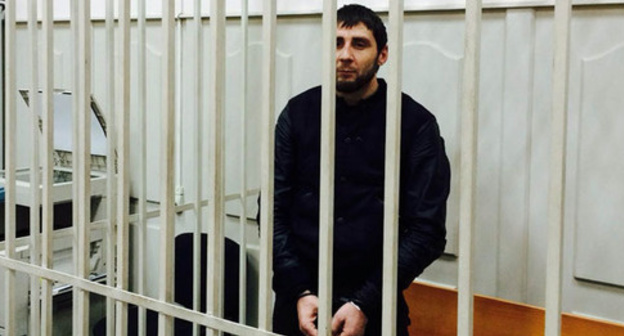 The defendant Zaur Dadaev. Photo by the "Caucasian Knot" The defendant Zaur Dadaev. Photo by the "Caucasian Knot"