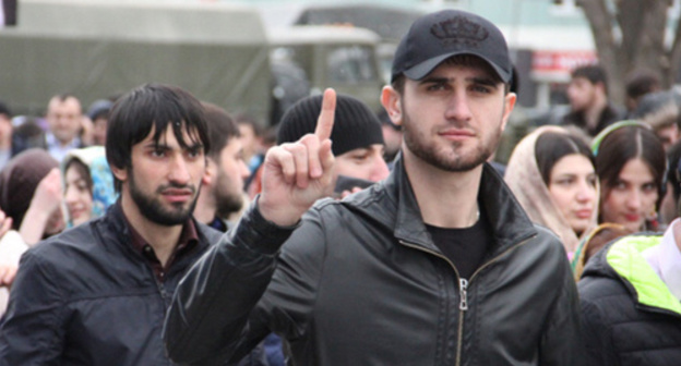 Participants of rally in Grozny, March 2015. Photo by Magomed Magomedov for the ‘Caucasian Knot’. Participants of rally in Grozny, March 2015. Photo by Magomed Magomedov for the ‘Caucasian Knot’.