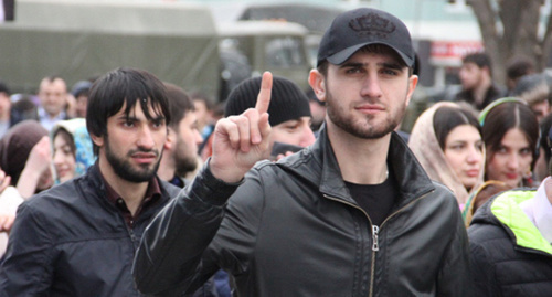 Participants of rally in Grozny, March 2015. Photo by Magomed Magomedov for the ‘Caucasian Knot’. Participants of rally in Grozny, March 2015. Photo by Magomed Magomedov for the ‘Caucasian Knot’.