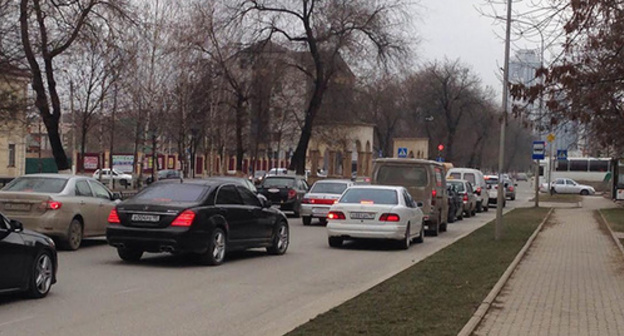 Grozny, Mitaev Street / Photo by Magomed Magomedov for the "Caucasian Knot"