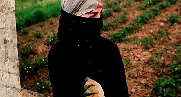 Fragment of photo from the series "Rooted out" by Yuri Ivaschenko. The photo of the "Caucasian Knot" correspondent from the exhibition "Rooted out" in the Museum and the Sakharov public center in Moscow, March 1, 2010. Fragment of photo from the series "Rooted out" by Yuri Ivaschenko. The photo of the "Caucasian Knot" correspondent from the exhibition "Rooted out" in the Museum and the Sakharov public center in Moscow, March 1, 2010.