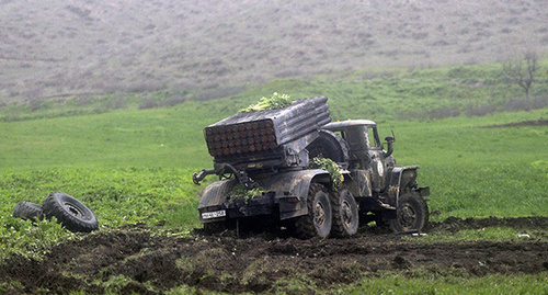 Military equipment near Madagis, NKR. Photo: © Sputnik/ АAsatur Yesayants, http://sputnikarmenia.ru/karabah/20160406/2807973.html Military equipment near Madagis, NKR. Photo: © Sputnik/ АAsatur Yesayants, http://sputnikarmenia.ru/karabah/20160406/2807973.html
