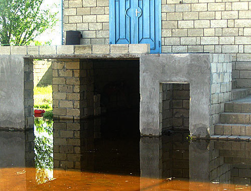 Flood implications in Musaly village, Saatlin District of Azerbaijan. June 5, 2010. Photo by the "Caucasian Knot" Flood implications in Musaly village, Saatlin District of Azerbaijan. June 5, 2010. Photo by the "Caucasian Knot"