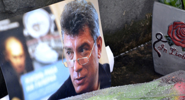 Boris Nemtsov’s photo at the Memorial to victims of political repressions, Sochi. Photo by Svetlana Kravchenko for the ‘Caucasian Knot’. Boris Nemtsov’s photo at the Memorial to victims of political repressions, Sochi. Photo by Svetlana Kravchenko for the ‘Caucasian Knot’.