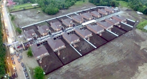 New village in Vedeno District of Chechnya. Screenshot of the video record posted on Ramzan Kadyrov’s Vkontakte page, Vk.com/ramzan New village in Vedeno District of Chechnya. Screenshot of the video record posted on Ramzan Kadyrov’s Vkontakte page, Vk.com/ramzan