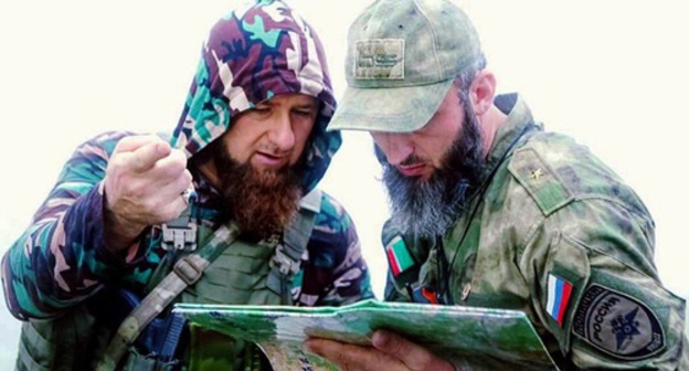 Ramzan Kadyrov in camouflage suit. Photo: Instagram.com/kadyrov_95 Ramzan Kadyrov in camouflage suit. Photo: Instagram.com/kadyrov_95