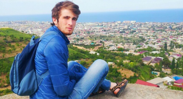 Zhalaudi Geriev. Photo from the journalist's page on Facebook, facebook.com/profile.php?id=100003823334397