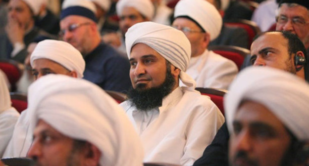 Participants of the Islamic Conference in Grozny, August 27, 2016. Photo: Musa Sadulaev/IA 'Grozny-Inform' Participants of the Islamic Conference in Grozny, August 27, 2016. Photo: Musa Sadulaev/IA 'Grozny-Inform'