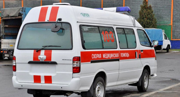 Ambulance car. Photo: http://www.riadagestan.ru/