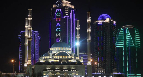 A mosque in Grozny. Photo by Magomed Magomedov for the "Caucasian Knot" A mosque in Grozny. Photo by Magomed Magomedov for the "Caucasian Knot"